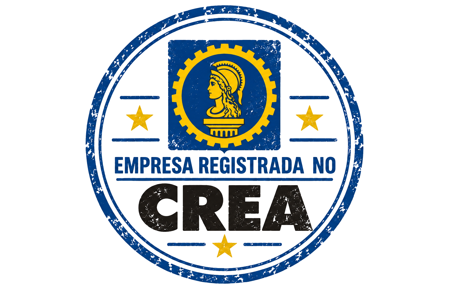 Selo CREA Engenharia de Segurança do Trabalho - Mais Vida SST